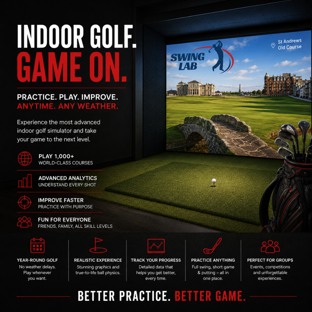 Why More Golfers Are Choosing Indoor Golf Simulators at Swing Lab